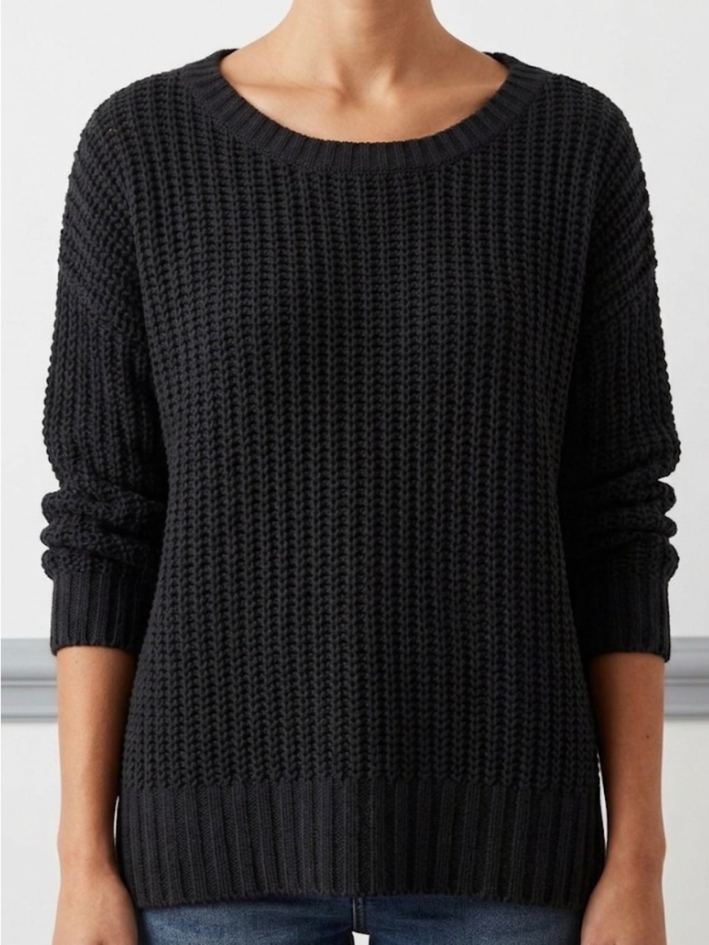 Oversized American Eagle Chenille Sweater